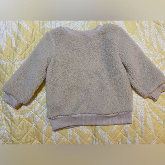 Petit Lem Infant Faux-Shearling Christmas Sweatshirt Size 12 Months NWT - Picture 5 of 9